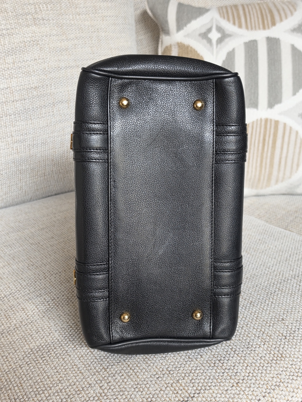 MCM Black Medium Boston Bag - Picture 7 of 11